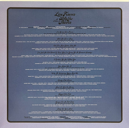 Live Forever (A Tribute To: Billy Joe Shaver) | Mint (M) Mint (M)