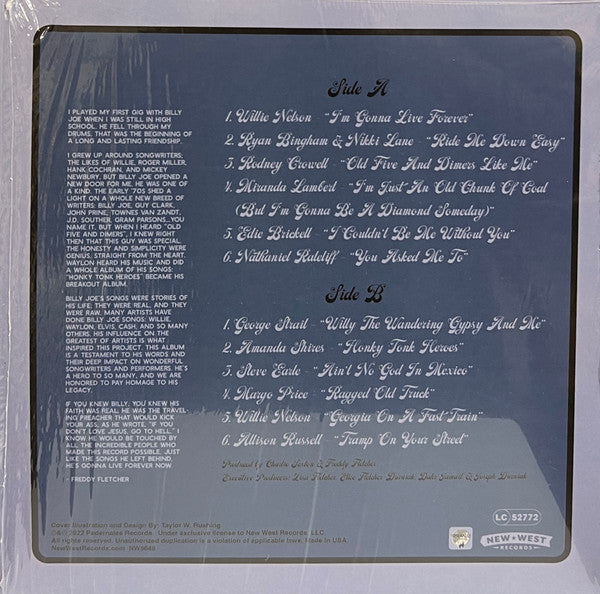 Live Forever (A Tribute To: Billy Joe Shaver) | Mint (M) Mint (M)