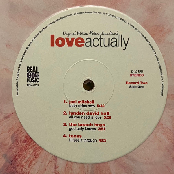 Love Actually (The Original Motion Picture Soundtrack) | Mint (M) Mint (M) - SOUNDTRACK *SEALED/COLOR*