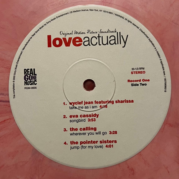 Love Actually (The Original Motion Picture Soundtrack) | Mint (M) Mint (M) - SOUNDTRACK *SEALED/COLOR*