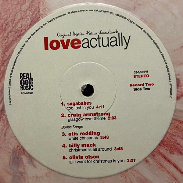 Love Actually (The Original Motion Picture Soundtrack) | Mint (M) Mint (M) - SOUNDTRACK *SEALED/COLOR*
