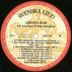 Various Lösryckta Bitar (Från Gröna Hund Till Under Dubbelgöken) Svenska Ljud LP, Comp Mint (M) Mint (M)