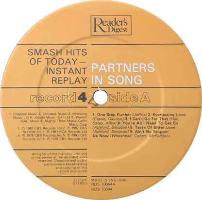Smash Hits Of Today - Instant Replay | Near Mint (NM) Near Mint (NM)
