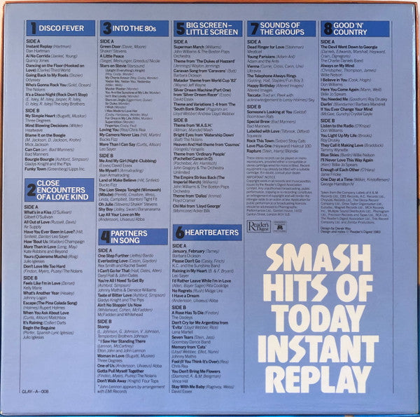 Smash Hits Of Today - Instant Replay | Near Mint (NM) Near Mint (NM)