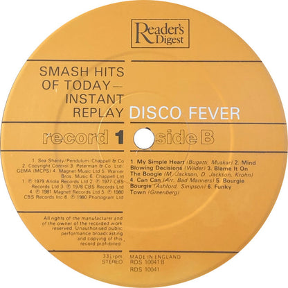 Smash Hits Of Today - Instant Replay | Near Mint (NM) Near Mint (NM)
