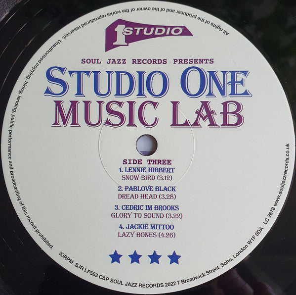 Studio One Music Lab | Mint (M) Mint (M) - REGGAE