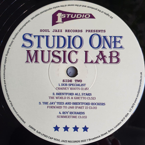 Studio One Music Lab | Mint (M) Mint (M) - REGGAE