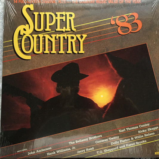 Various Super Country '83 K-Tel LP, Comp Very Good Plus (VG+) Near Mint (NM or M-)
