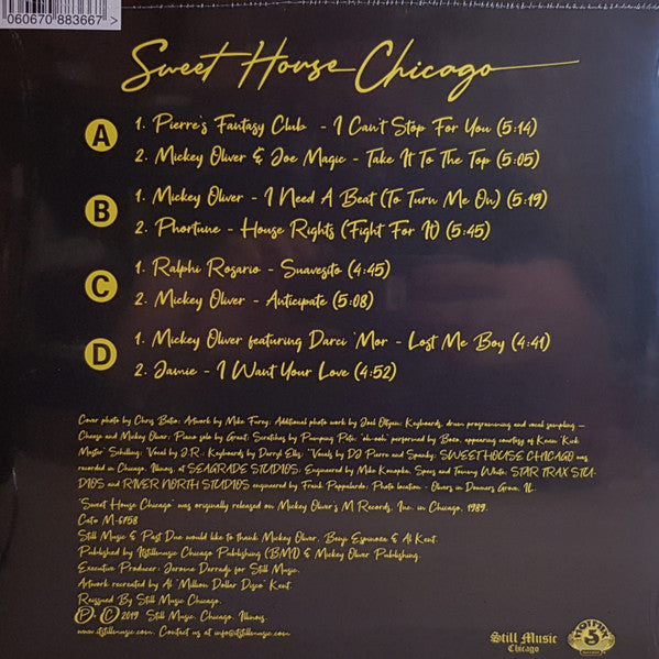 Various Sweet House Chicago Still Music, Hot Mix 5 Records 2xLP, Comp, RE, Yel Mint (M) Mint (M)