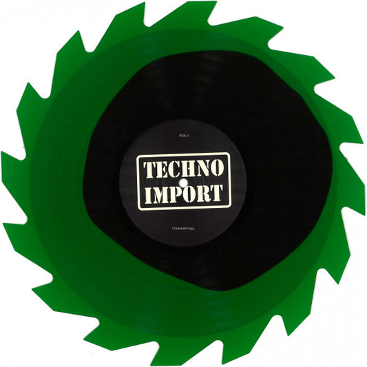 Various Techno Import 001 Techno Import Records 12", Shape, Tra Mint (M) Generic