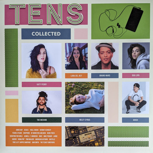Various Tens Collected Music On Vinyl, Universal Music 2xLP, Comp, Ltd, Num, Blu Mint (M) Mint (M)