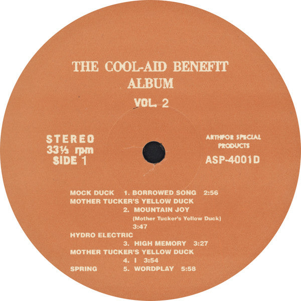 The Cool-Aid Benefit Album | Mint (M) Mint (M)