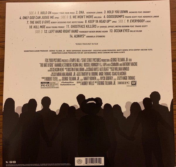 Various The Hate U Give (Original Motion Picture Soundtrack) Def Jam Recordings 2xLP, Album, Comp, UO Mint (M) Mint (M)