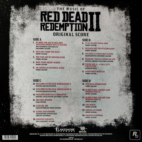 The Music Of Red Dead Redemption II (Original Score) | Mint (M) Mint (M) - SOUNDTRACK *COLOR*