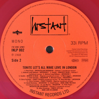 Tonite Let's All Make Love In London | Mint (M) Mint (M) - SOUNDTRACK *COLOR*