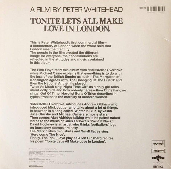 Tonite Let's All Make Love In London | Mint (M) Mint (M) - SOUNDTRACK *COLOR*