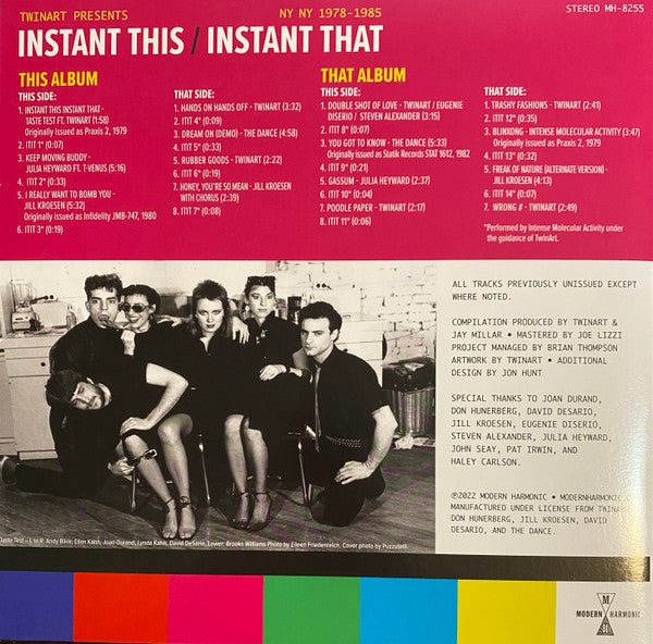 Twinart Presents: Instant This / Instant That | Mint (M) Mint (M)