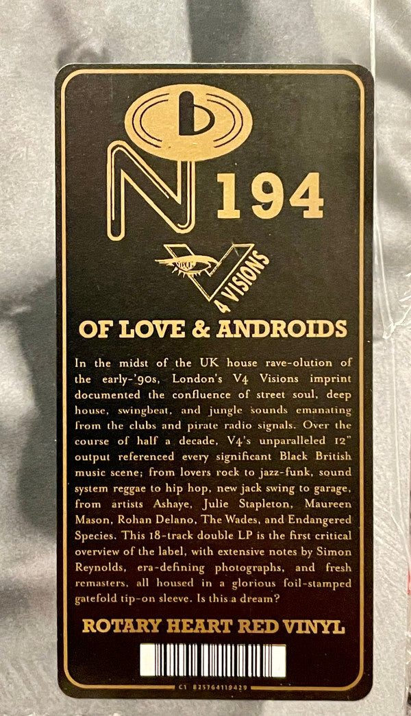 V4 Visions: Of Love & Androids | Mint (M) Mint (M) - FUNK *COLOR*
