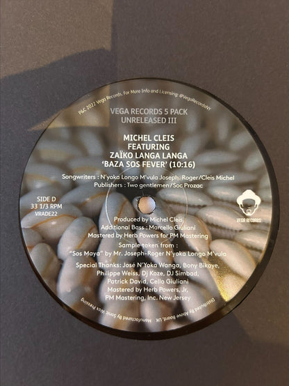 Vega Records 5 Pack Unreleased III | Mint (M) Mint (M)