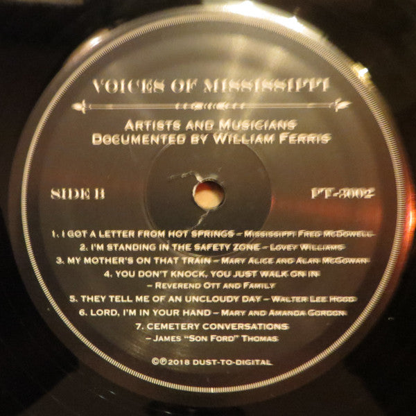 Various - Voices Of Mississippi (Artists And Musicians Documented By William Ferris) | Mint (M) Mint (M) - FUNK