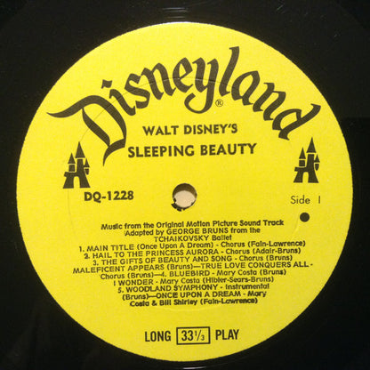 Walt Disney's Sleeping Beauty (Music From The Original Motion Picture Sound Track) | Very Good Plus (VG+) Near Mint (NM)