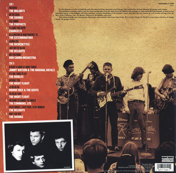 We're Gonna Change The World! (The 60's Chicago Garage Sound Of Quill Productions) | Mint (M) Mint (M) - ROCK