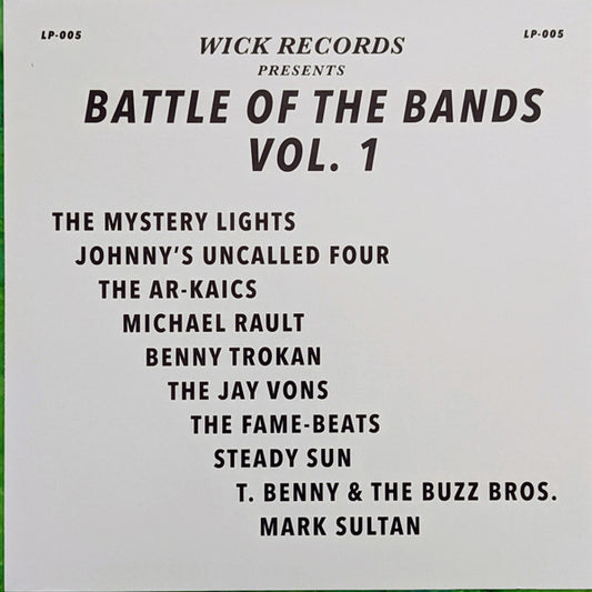 Wick Records Presents - Battle Of The Bands Vol. 1 | Mint (M) Mint (M)