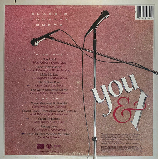 You & I - Classic Country Duets | Near Mint (NM) Near Mint (NM)