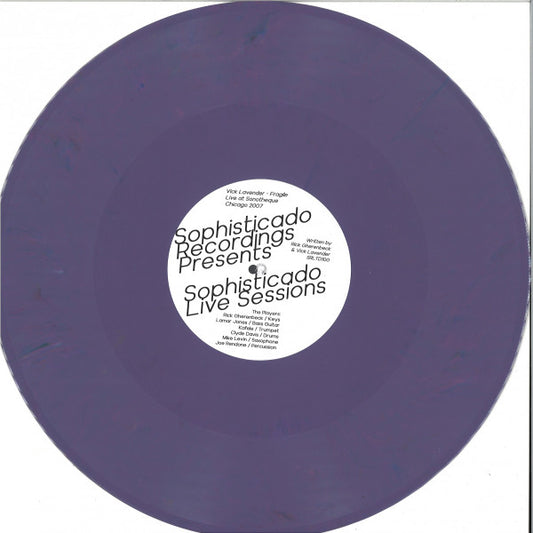 Fragile - Live At Sonotheque Chicago 2007 | Mint (M) Generic - DEEP HOUSE *NEW/COLOR*