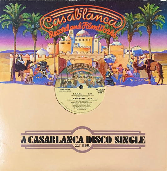 Y.M.C.A. / Macho Man | Near Mint (NM) Very Good Plus (VG+) - DISCO / USED *NEAR MINT*
