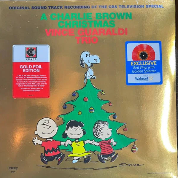 A Charlie Brown Christmas (Red & Golden Splatter Colored Vinyl) [Import] |
