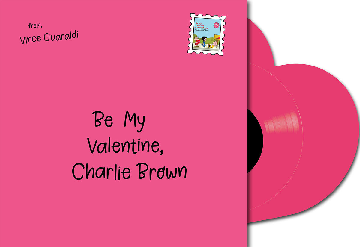 Vince Guaraldi - Be My Valentine, Charlie Brown (Indie Exclusive) [Pink Heart Shaped Vinyl] |