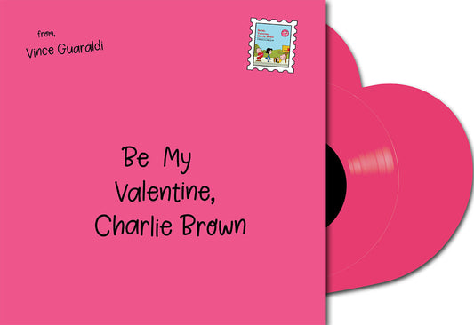 Vince Guaraldi - Be My Valentine, Charlie Brown (Indie Exclusive) [Pink Heart Shaped Vinyl] |