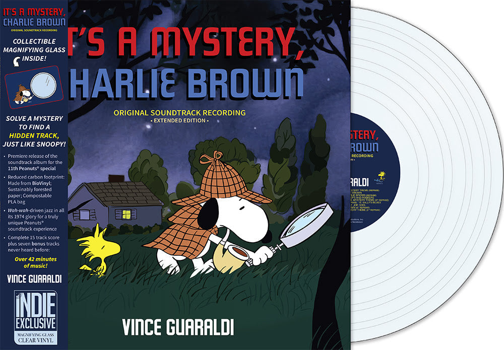 It'S A Mystery, Charlie Brown (Indie Exclusive) [Magnifying Glass Clear Vinyl] |