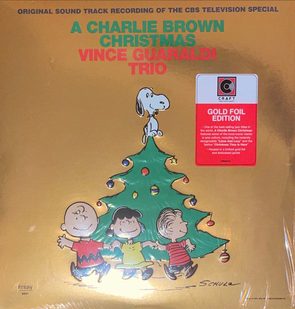 Vince Guaraldi Trio A Charlie Brown Christmas Fantasy, Craft Recordings LP, Album, Ltd, RE, Gol Mint (M) Mint (M)