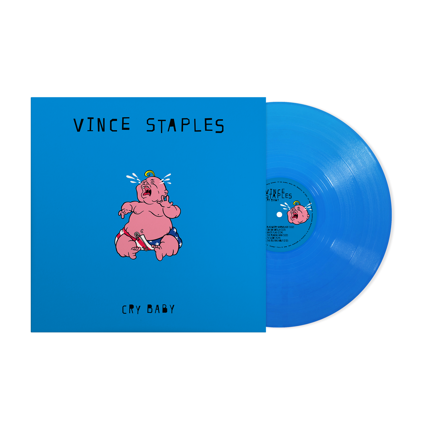 Vince Staples - Cry Baby (Uk Edition) [Baby Blue LP] [Alternate Cover] |