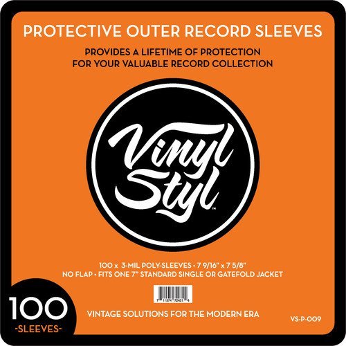 7 9/ 16" X 7 5/ 8" 3 Mil Protective Outer Record Sleeve 100CT |
