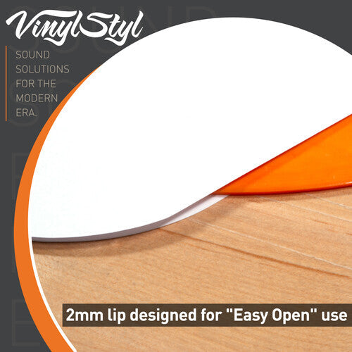 Vinyl Styl - Vinyl Styl® VS-P-019 12 Inch Inner Record Sleeves - Round Corner - 50 Count (White) |