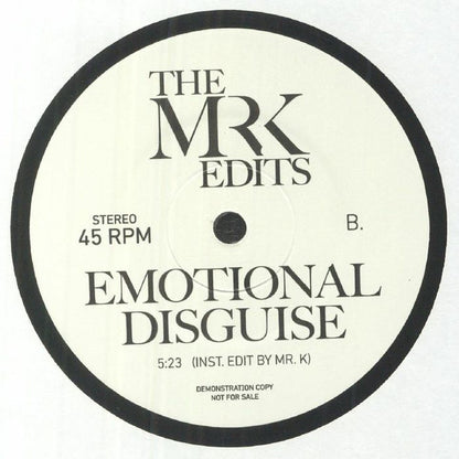 Pleasure Boys / Emotional Disguise 7" | Mint (M) Generic - FUNK *NEW*