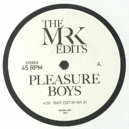 Pleasure Boys / Emotional Disguise 7" | Mint (M) Generic - FUNK *NEW*