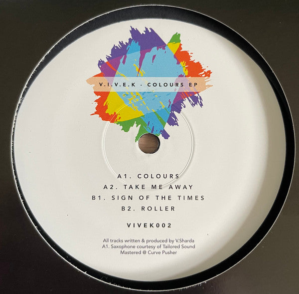 V.I.V.E.K Colours EP VIVEK 12", EP Mint (M) Generic