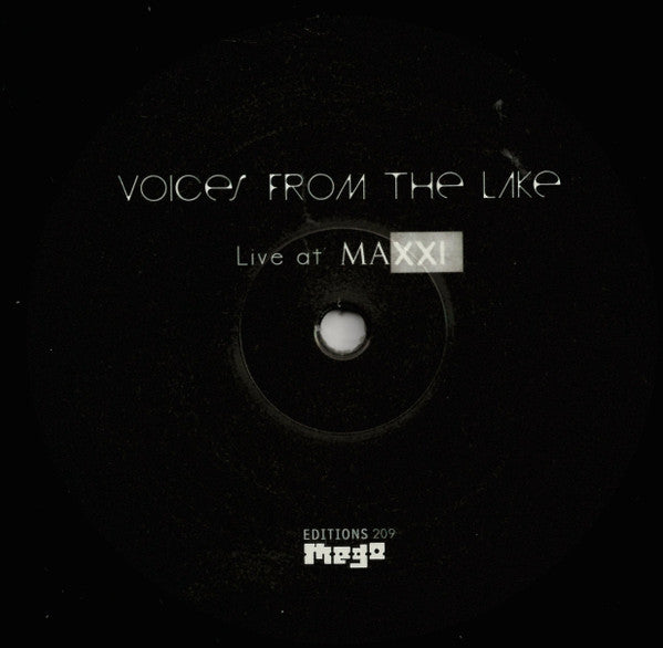 Voices From The Lake Live At Maxxi Editions Mego 2x12", Album Mint (M) Mint (M)