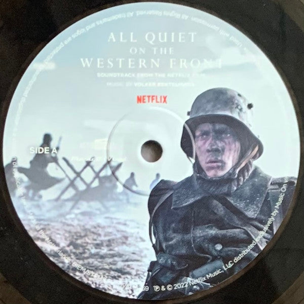 Volker Bertelmann All Quiet On The Western Front Music On Vinyl, Netflix LP, Album, Ltd, Num, Smo Mint (M) Mint (M)