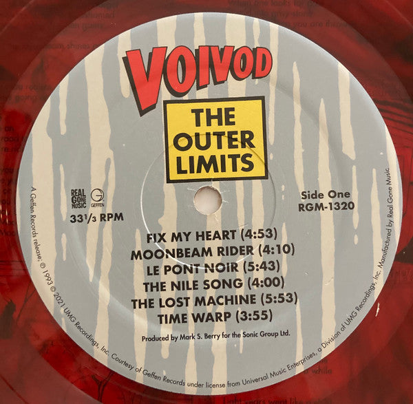 Voïvod The Outer Limits Real Gone Music LP, Album, Ltd, RE, RP, Red Mint (M) Mint (M)