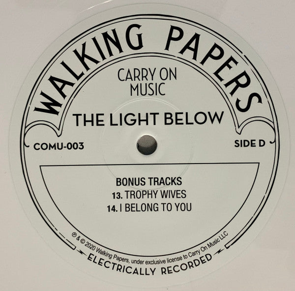 Walking Papers The Light Below Carry On Music 2xLP, Album, Whi Mint (M) Mint (M)