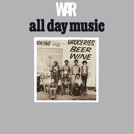 War All Day Music LP Mint (M) Mint (M)