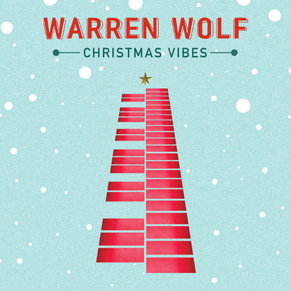Warren Wolf - Christmas Vibes (Candy Cane VINYL LP) | NEW - HOLIDAY *NEW/COLOR*