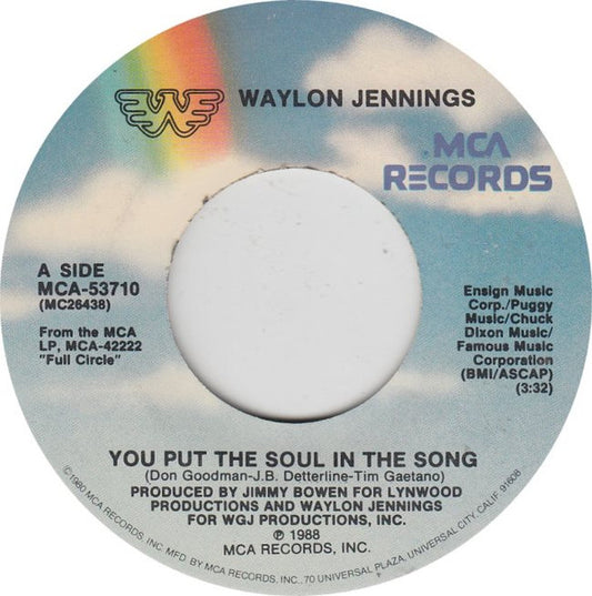 You Put The Soul In The Song | Very Good Plus (VG+) Very Good Plus (VG+)