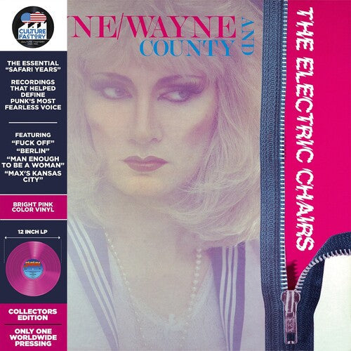 WAYNE COUNTY & THE ELECTRIC CHAIRS - The Best of the Safari Years (Bright Pink Colored Vinyl, Deluxe Edition, Limited Edition, Remastered) |