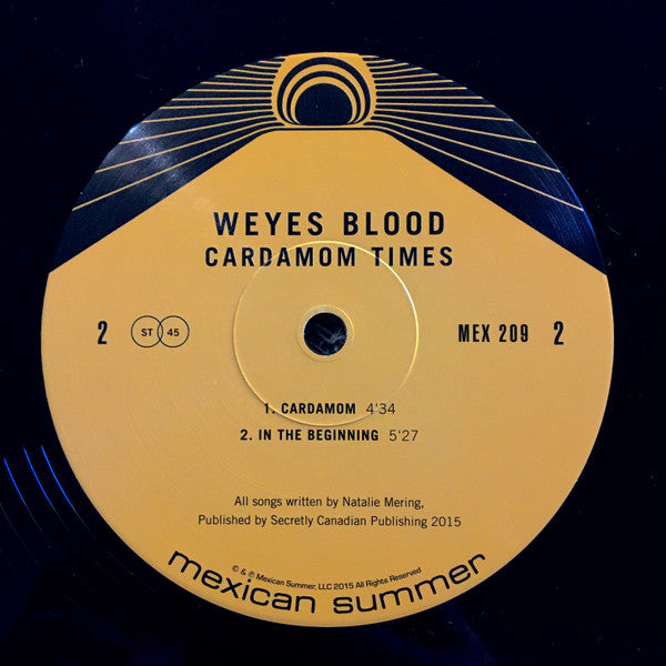 Weyes Blood - Cardamom Times | Mint (M) Mint (M)